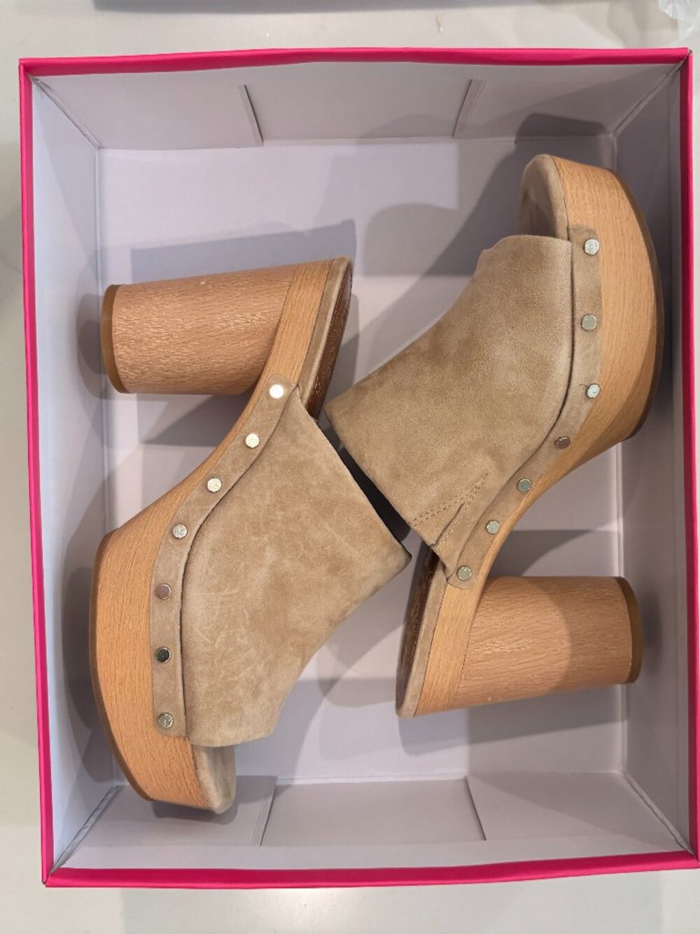 Vince Camuto Tan Clogs